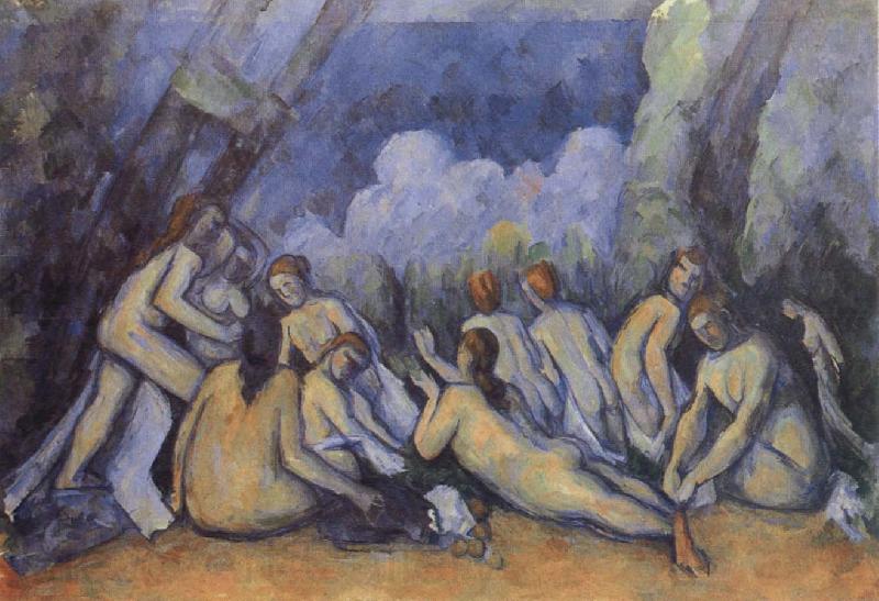 Paul Cezanne The Bathers Spain oil painting art